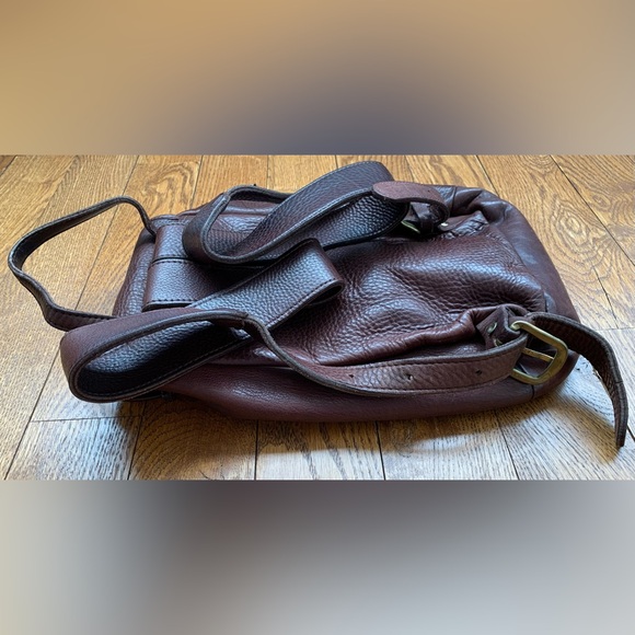 Vintage Leather Backpack - Picture 8 of 14